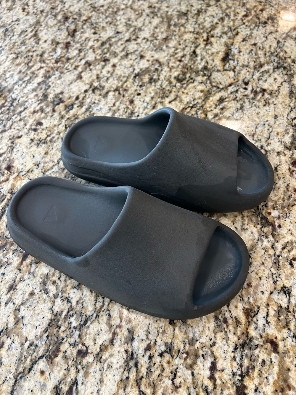 Yeezy Slide Sandals in Black